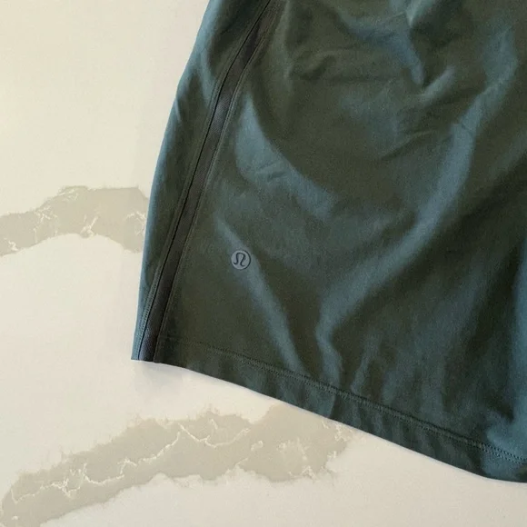 Lululemon Athletica Green Athletiv Shorts - Picture 4 of 5